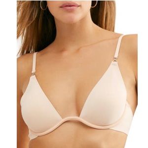 Free People Intimately Ari Pink Underwire Bra
